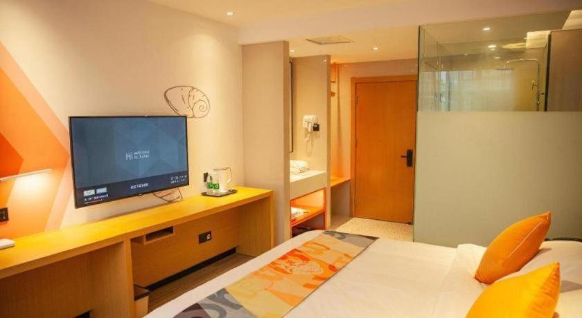 Shell Hotel Shanxi Xinzhou Wuning County Fengwu Square Ningvu Kültér fotó