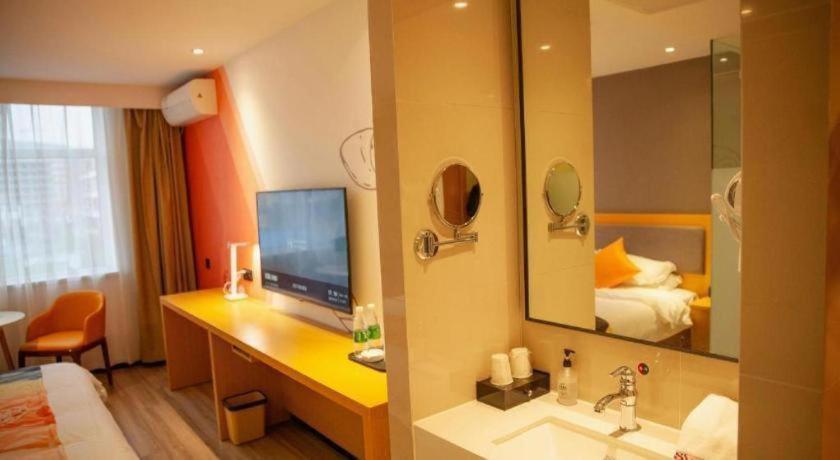 Shell Hotel Shanxi Xinzhou Wuning County Fengwu Square Ningvu Kültér fotó